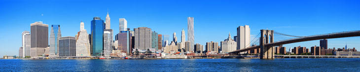 New York City Manhattan skyline panorama  / Bild 26751434