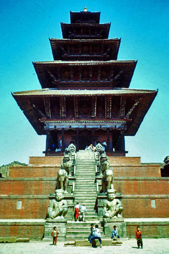 Tempel in Bhaktapur (Nepal)