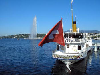 Gourmet-Raddampfer Savoie auf dem Genfer See