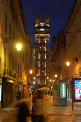 Elevador Santa Justa  Lissabon